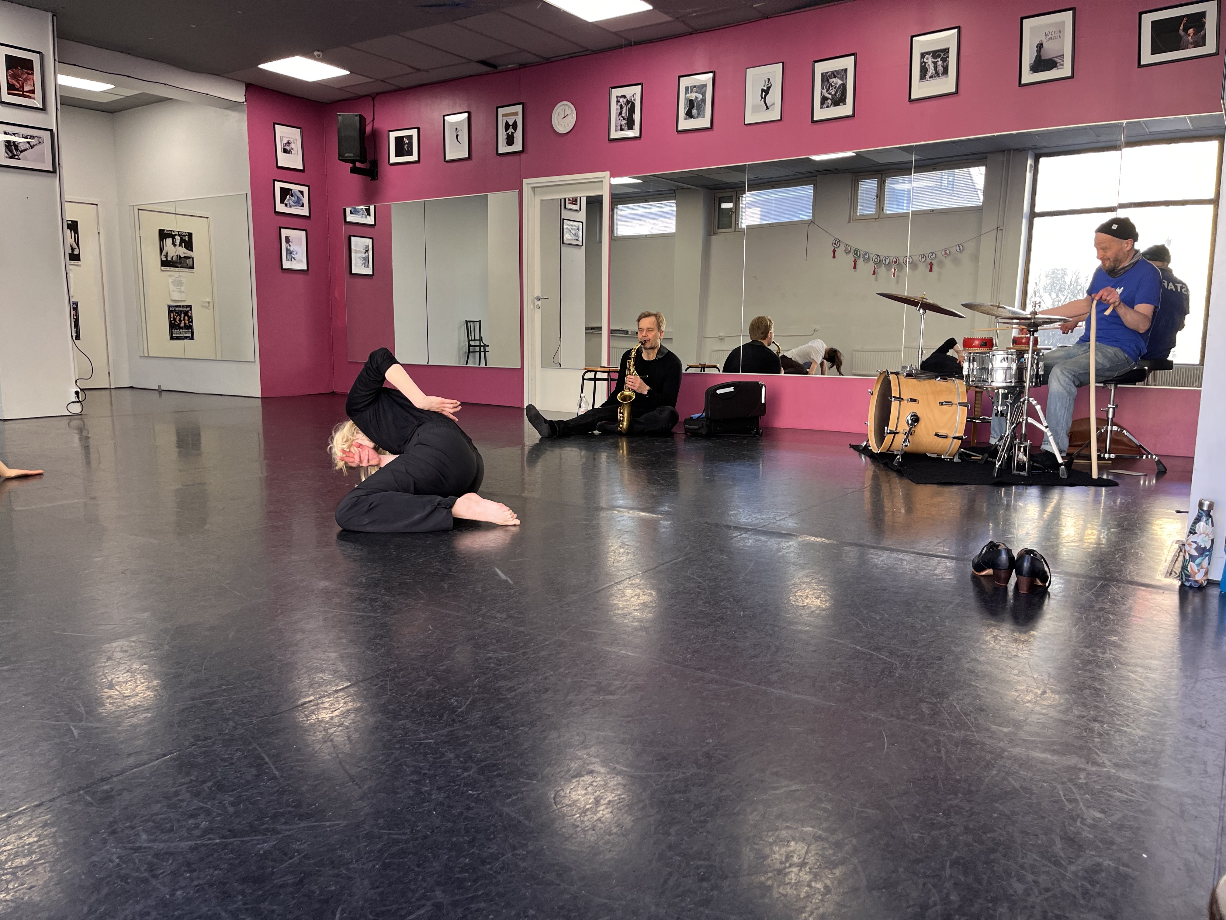 Training 27.3.2026: Marja Rautakorpi, Mikko Innanen, Joonas Riippa.